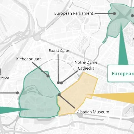 شقة Vue Parlement Europeen - Grande Terrasse Au Calme - Tram A 2 Min - Parking ستراسبورغ