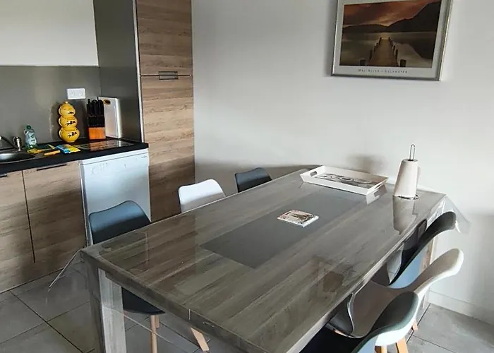 Vue Parlement Europeen - Grande Terrasse Au Calme - Tram A 2 Min - Parking Apartment