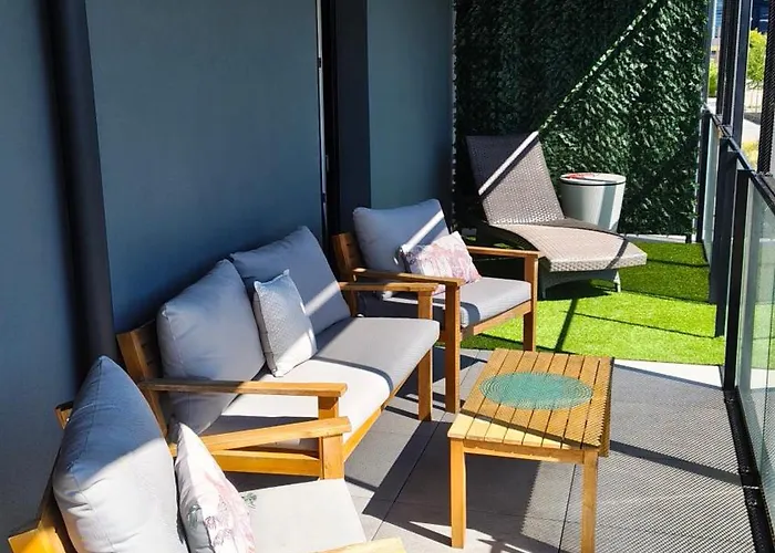 Vue Parlement Europeen - Grande Terrasse Au Calme - Tram A 2 Min - Parking Apartment *