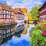 Vue Parlement Europeen - Grande Terrasse Au Calme - Tram A 2 Min - Parking Apartment Strasbourg