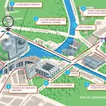 Vue Parlement Europeen - Grande Terrasse Au Calme - Tram A 2 Min - Parking Apartment Strasbourg