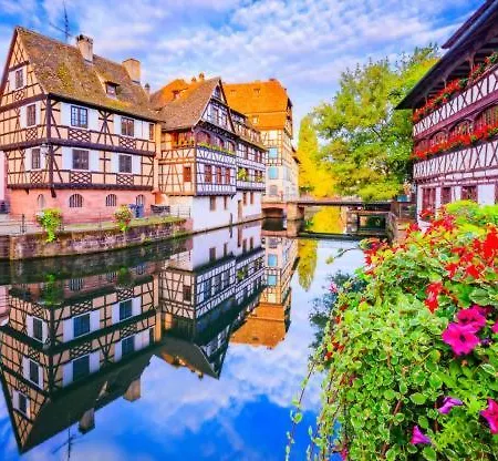 Vue Parlement Europeen - Grande Terrasse Au Calme - Tram A 2 Min - Parking Daire Strazburg